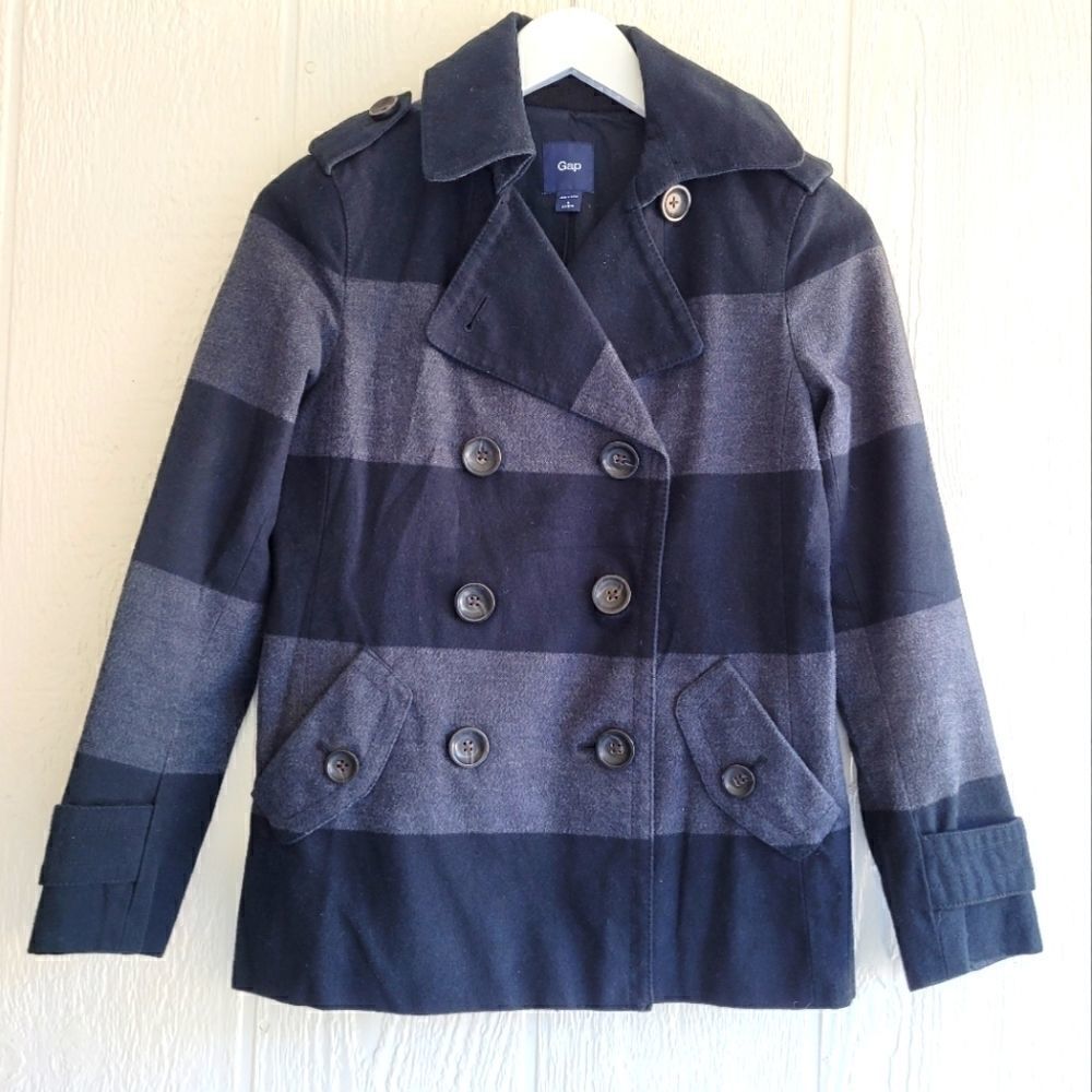 GAP Wool Fitted Peacoat